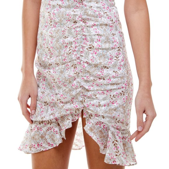 TCEC | One Shoulder Shirred Ruffle Dress | S | CD01844 | Sample Sale - Picture 5 of 5